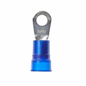 3M™ Scotchlok Ring Nylon Insulated, 10/bottle, MN6-14R/SX, standard-style ring tongue fits around the stud, 100/Case image 3M™ Scotchlok Ring Nylon Insulated, 10/bottle, MN6-14R/SX, standard-style ring tongue fits around the stud, 100/Caseimage