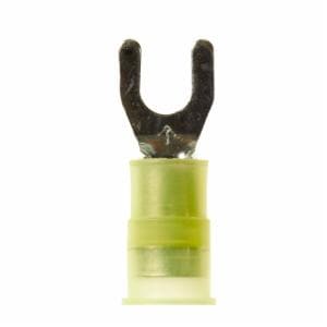 3M™ Scotchlok Fork Nylon Insulated, 50/bottle, MNG10-10FX, wider-tongue design for use on free-standing studs, 500/Case image 3M™ Scotchlok Fork Nylon Insulated, 50/bottle, MNG10-10FX, wider-tongue design for use on free-standing studs, 500/Caseimage