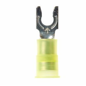 3M™ Scotchlok Locking Fork Nylon Insulated, 50/bottle, MNG10-6FLX, spring-like tongue firmly fits around the stud, 500/Case image 3M™ Scotchlok Locking Fork Nylon Insulated, 50/bottle, MNG10-6FLX, spring-like tongue firmly fits around the stud, 500/Caseimage