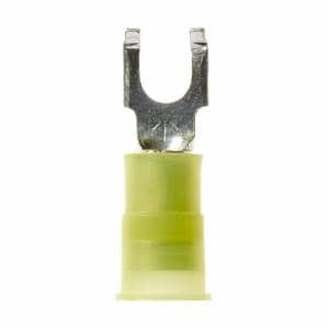 3M™ Scotchlok Block Flanged Fork, Nylon Insulated w/Insulation Grip MNG10-10FFBK, 12-10 AWG, 500/Caseimage