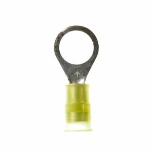 3M™ Scotchlok Ring Nylon Insulated, 50/bottle, MNG10-38R/SX, standard-style ring tongue fits around the stud, 500/Caseimage