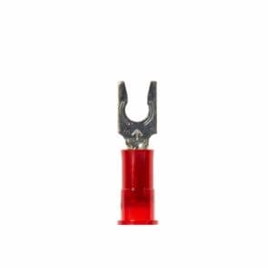 3M™ Scotchlok Locking Fork Nylon Insulated, 100/bottle, MNG18-6FLX, spring-like tongue firmly fits around the stud, 500/Caseimage