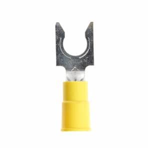 3M™ Scotchlok Locking Fork, Vinyl Insulated Brazed Seam MV10-14FLK, Stud Size 1/4, 500/Caseimage