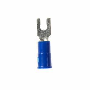 3M™ Scotchlok Locking Fork Vinyl Insulated, 100/bottle, MV14-4FLX, spring-like tongue firmly fits around the stud, 500/Case image 3M™ Scotchlok Locking Fork Vinyl Insulated, 100/bottle, MV14-4FLX, spring-like tongue firmly fits around the stud, 500/Caseimage
