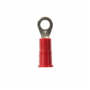 3M™ Scotchlok Ring Vinyl Insulated, 100/bottle, MV18-6R/SX, standard-style ring tongue fits around the stud, 500/Case image 3M™ Scotchlok Ring Vinyl Insulated, 100/bottle, MV18-6R/SX, standard-style ring tongue fits around the stud, 500/Caseimage