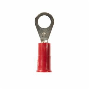 3M™ Scotchlok Ring Vinyl Insulated, 100/bottle, MV18-10R/LX, standard-style ring tongue fits around the stud, 500/Case image 3M™ Scotchlok Ring Vinyl Insulated, 100/bottle, MV18-10R/LX, standard-style ring tongue fits around the stud, 500/Caseimage