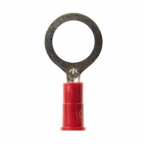 3M™ Scotchlok Ring Vinyl Insulated, 100/bottle, MV18-38RX, standard-style ring tongue fits around the stud image 3M™ Scotchlok Ring Vinyl Insulated, 100/bottle, MV18-38RX, standard-style ring tongue fits around the studimage