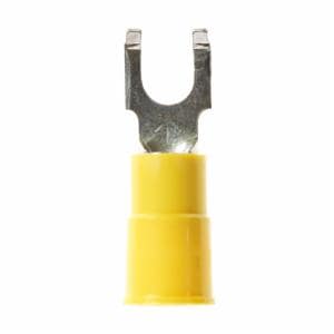 3M™ Scotchlok Block Flanged Fork, Vinyl Insulated Butted Seam MVU10-10FFBK, 12-10 AWG, 500/Caseimage