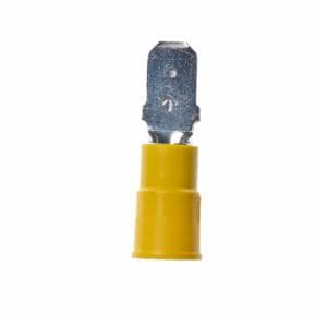 3M™ Scotchlok Male Disconnect, Vinyl Insulated Butted Seam MVU10-250DMK, 12-10 AWG, 500/Case image 3M™ Scotchlok Male Disconnect, Vinyl Insulated Butted Seam MVU10-250DMK, 12-10 AWG, 500/Caseimage