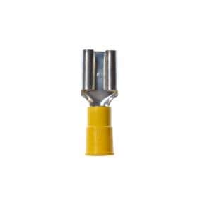 3M™ Scotchlok Female Disconnect, Vinyl Insulated Butted Seam MVU10-375DFK, 12-10 AWG, 500/Case image 3M™ Scotchlok Female Disconnect, Vinyl Insulated Butted Seam MVU10-375DFK, 12-10 AWG, 500/Caseimage