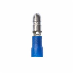 3M™ Vinyl Insulated Butted Seam Bullet Style Male Disconnect, 82M-180-P-A, Max. Temp. -40 to 167 °F (-40 to 75 °C) image 3M™ Vinyl Insulated Butted Seam Bullet Style Male Disconnect, 82M-180-P-A, Max. Temp. -40 to 167 °F (-40 to 75 °C)image