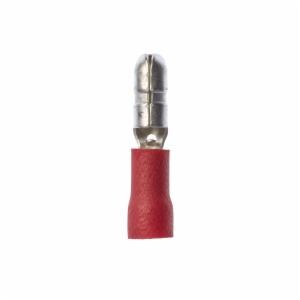 3M™ Vinyl Insulated Butted Seam Bullet Style Male Disconnect, 81M-180-P-A, Max. Temp. -40 to 167 °F (-40 to 75 °C) image 3M™ Vinyl Insulated Butted Seam Bullet Style Male Disconnect, 81M-180-P-A, Max. Temp. -40 to 167 °F (-40 to 75 °C)image