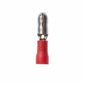 3M™ Scotchlok Male Disconnect, Vinyl Insulated Butted Seam Bullet Style MVU18-180DMK-A, 1000/Case image 3M™ Scotchlok Male Disconnect, Vinyl Insulated Butted Seam Bullet Style MVU18-180DMK-A, 1000/Caseimage