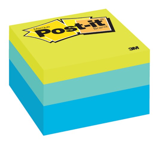 post it notes cube