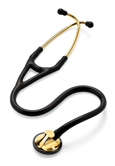 black and gold littmann stethoscope