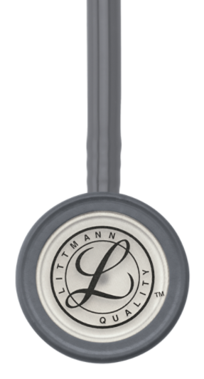 Ống Nghe 3M™ Littmann® Classic III™, 5621, Mặt Nghe Có Lớp Phủ Tiêu Chuẩn, Dây Nghe Màu Xám, 27 in