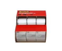 Scotch® Transparent Tape 3157S, 19 mm x 7.62 m